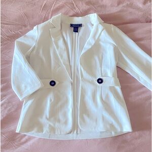 White Blazer